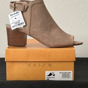 Nude Open-Toe Sandals